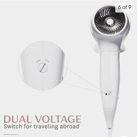 T3 Featherweight Compact Folding Travel Hair Dryer - Picture 7 of 7